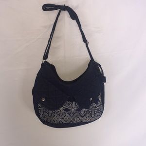 Canyon sky purse new made in India blue jean print